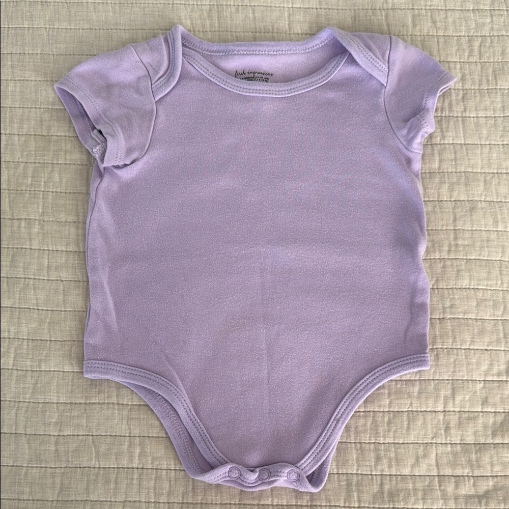 Carter's Soft Purple Bodysuit One Piece